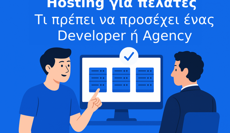 Hosting για πελάτες: Τι πρέπει να προσέχει ένας developer ή agency